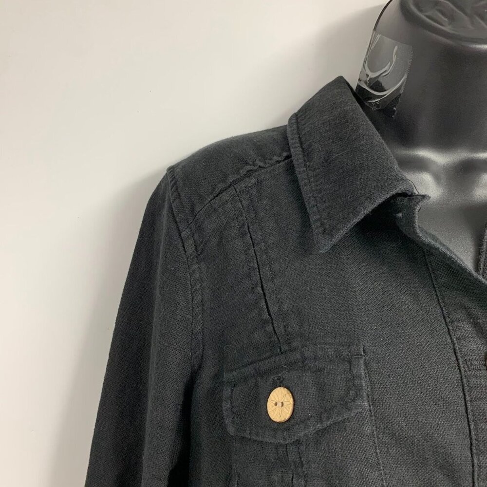 Sigrid Olsen Women's Linen Blend Button Long Slee… - image 3